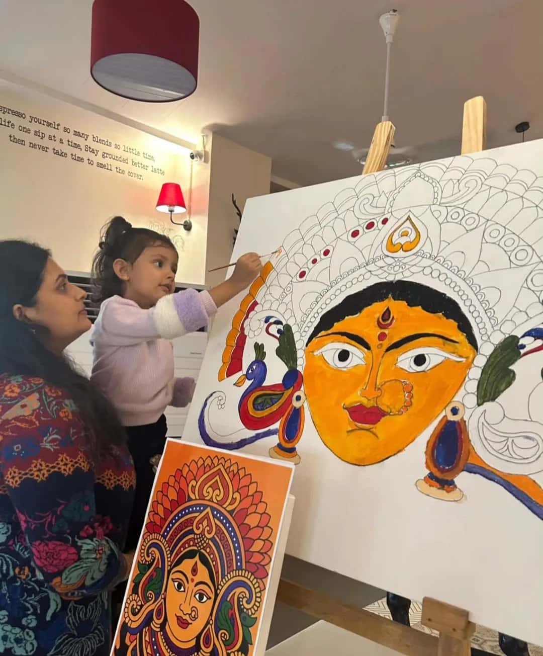 Neon Paint & Sip: Glow in the Dark Art photo 1